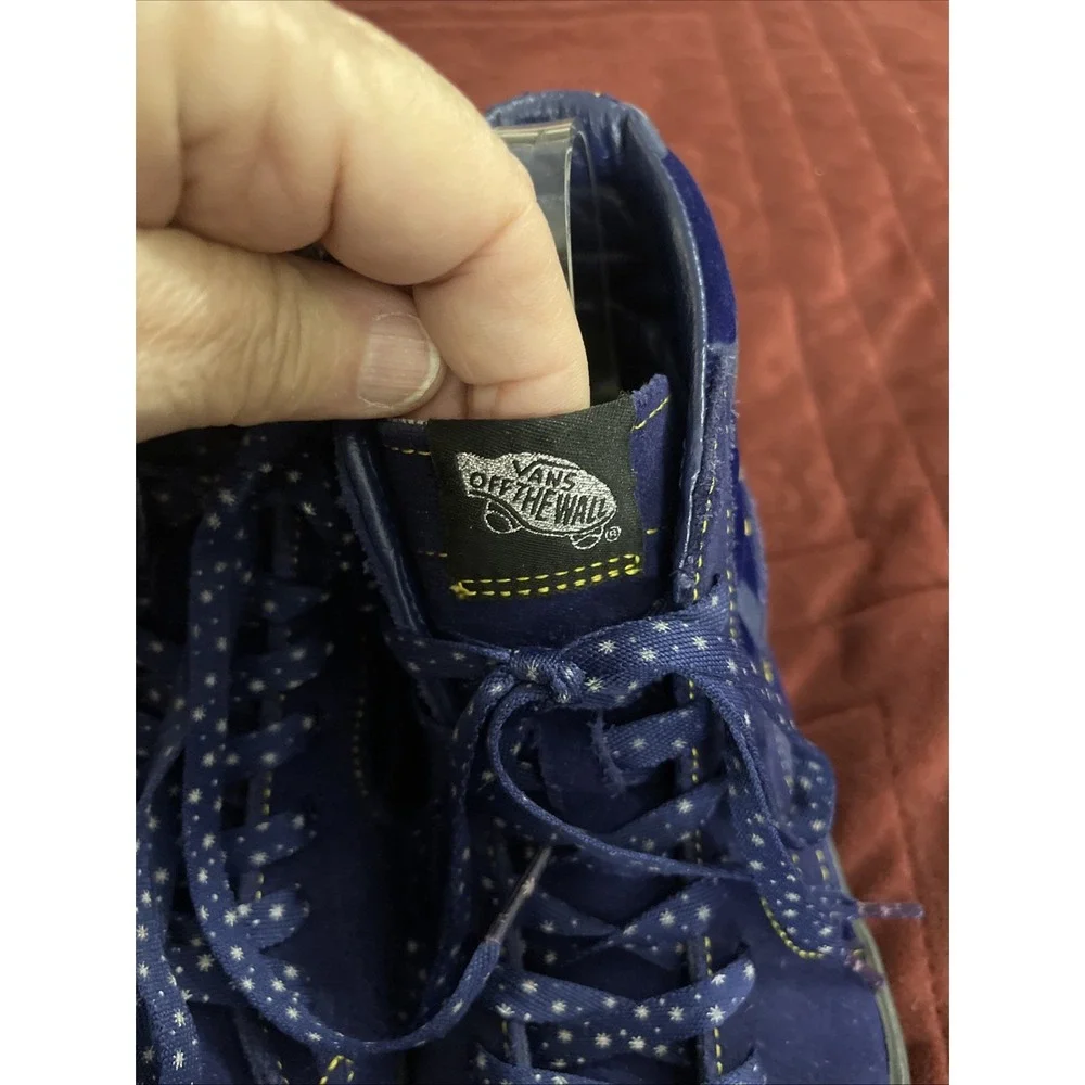 Women Size 10‎  Men Sz 8.5 VANS Disney x Sk8- High Sorcerer's Apprentice Purple